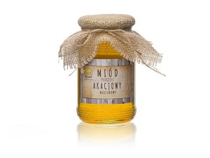 Miód akacjowy 1,2kg Juta