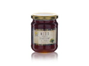 Miód spadziowy 600g ze spadzi liściastej 